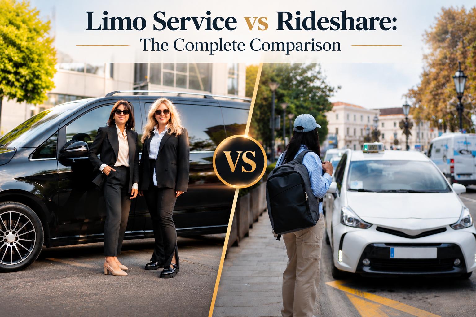 Limo Service vs Rideshare